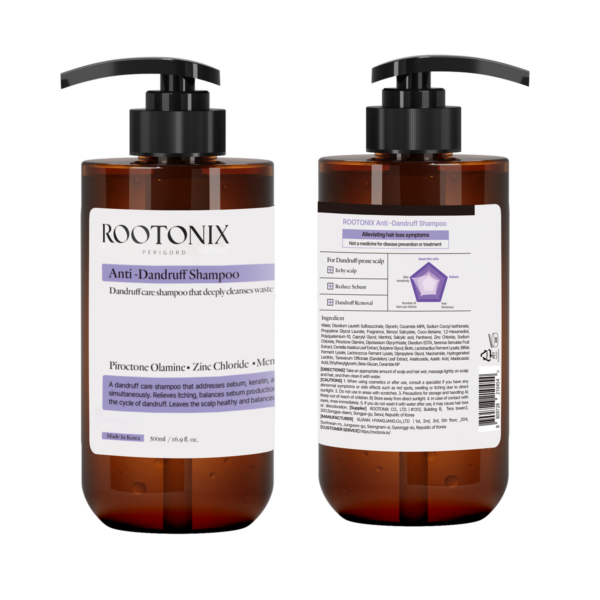 ROOTONIX Anti - Dandruff Shampoo